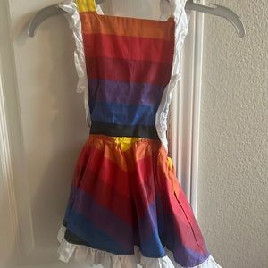 Numi size 4t rainbow dress